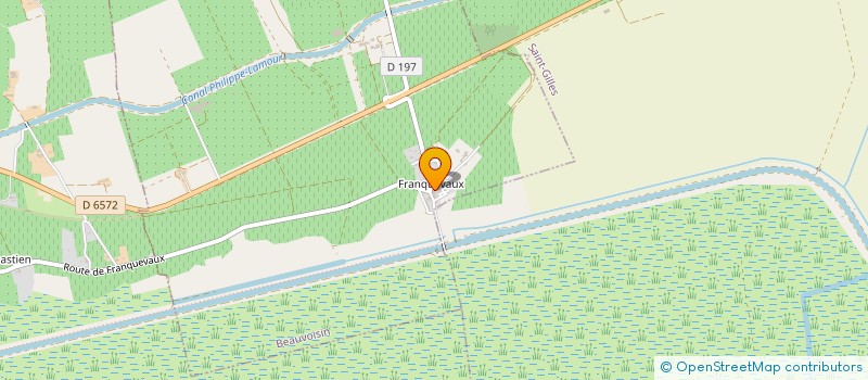 localisation de l'entreprise DES COSTIERES AUX ETANGS LA PTE CAMARGUE  BEAUVOISIN