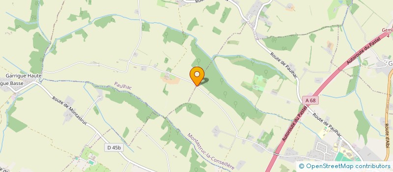 localisation de l'entreprise DES COTEAUX à PAULHAC