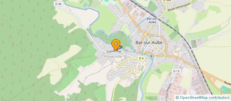 localisation de l'entreprise DES COTES COLOMBIENNES  COLOMBE-LA-FOSSE