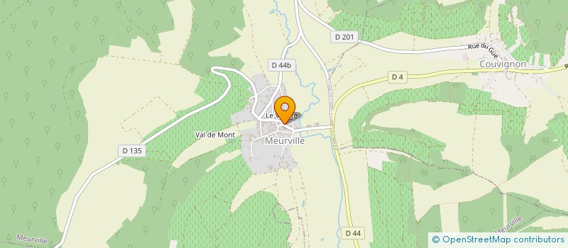 localisation de l'entreprise DES COTES GARNIER à MEURVILLE