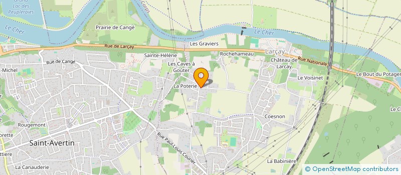 localisation de l'entreprise DES COURS à MONTLOUIS-SUR-LOIRE