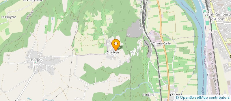 localisation de l'entreprise DES CROCHES ET LA LUNE  BOGY