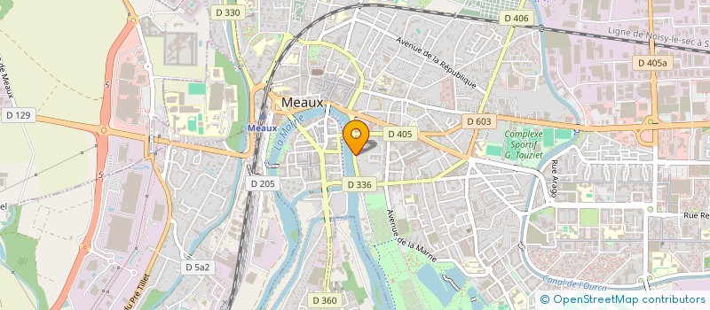 localisation de l'entreprise DES CROQUENNES à MEAUX