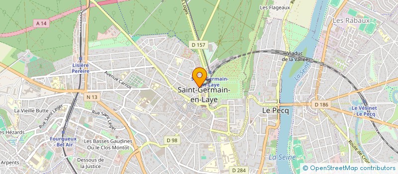 localisation de l'entreprise DES DAUMONES à SAINT-GERMAIN-EN-LAYE