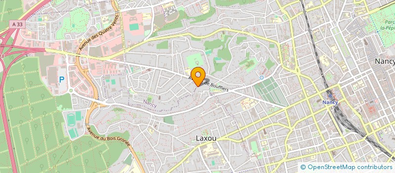 localisation de l'entreprise DES DAUPHINS  LAXOU