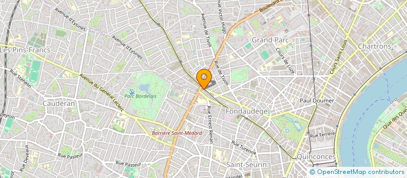 localisation de l'entreprise DES'DENTAIRE  BORDEAUX