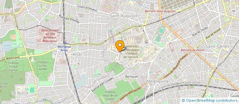 localisation de l'entreprise DES'DENTAIRE IMMO CROIX DE SEGUEY  BORDEAUX