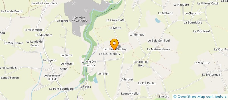 localisation de l'entreprise DES DEUX AULNES à PLOUASNE