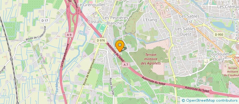 localisation de l'entreprise DES DEUX F  ORANGE