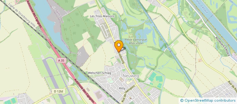 localisation de l'entreprise DES DEUX FRERES  SAINT-LOUIS