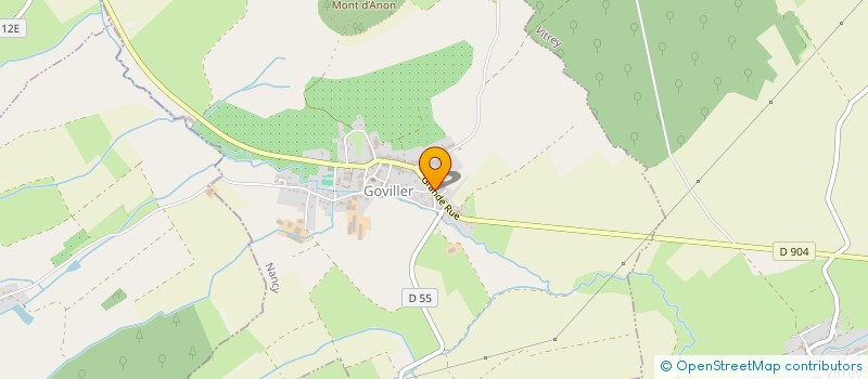 localisation de l'entreprise DES DEUX GEORGES  HOUDELMONT