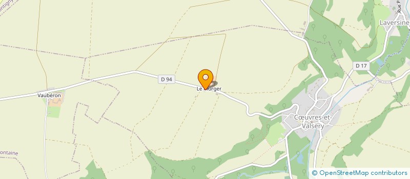 localisation de l'entreprise DES DEUX MONTS à COEUVRES-ET-VALSERY