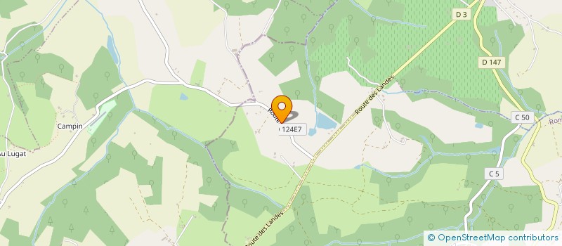 localisation de l'entreprise DES DEUX RIVES  COCUMONT