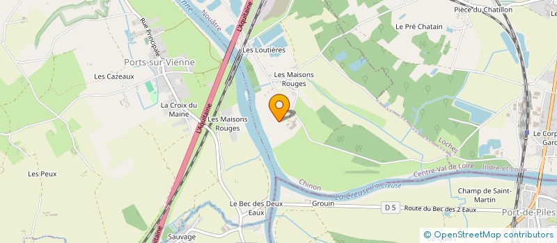 localisation de l'entreprise DES DEUX RIVIERES à NOUATRE