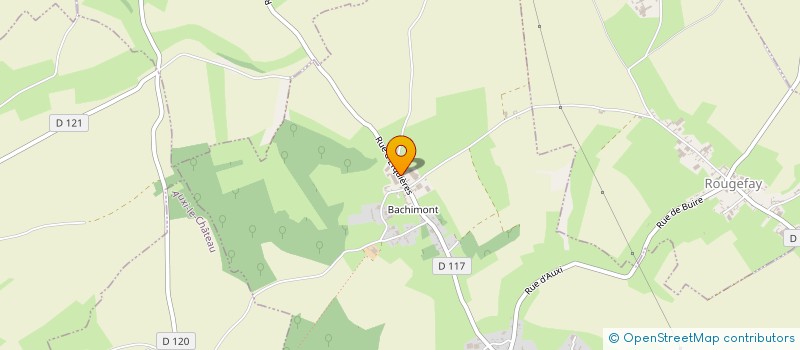 localisation de l'entreprise DES DEUX TILLEULS  BEAUVOIR-WAVANS