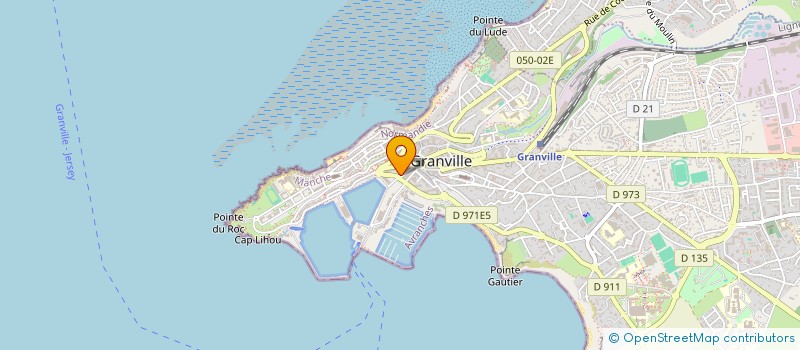 localisation de l'entreprise DES DOCTEURS LE BAS PERRIN PLUNET ET ASSOCIES à GRANVILLE