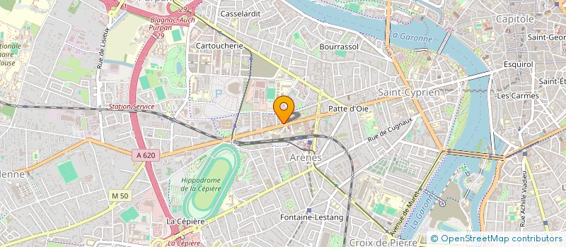localisation de l'entreprise DES DOCTEURS TALLET à TOULOUSE