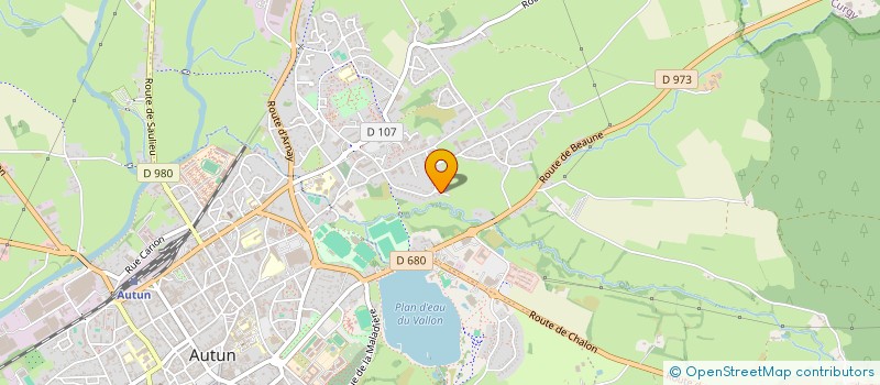 localisation de l'entreprise DES DREMEAUX à AUTUN