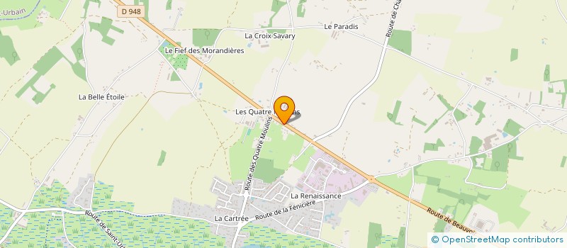 localisation de l'entreprise DES DUNES  SAINT-JEAN-DE-MONTS