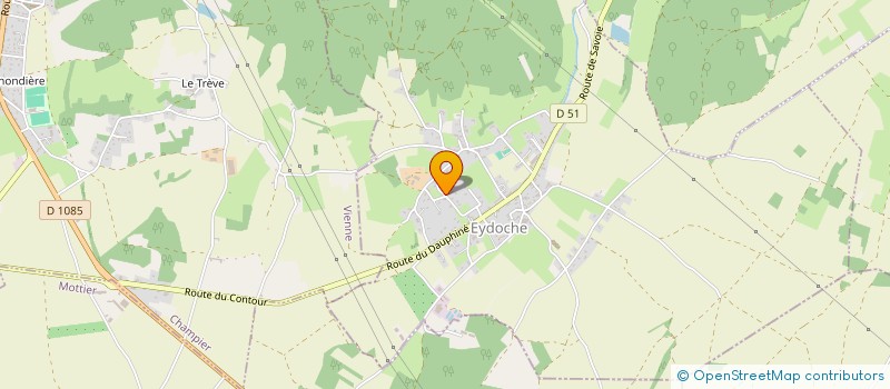 localisation de l'entreprise DES EAUX DOUCES  EYDOCHE