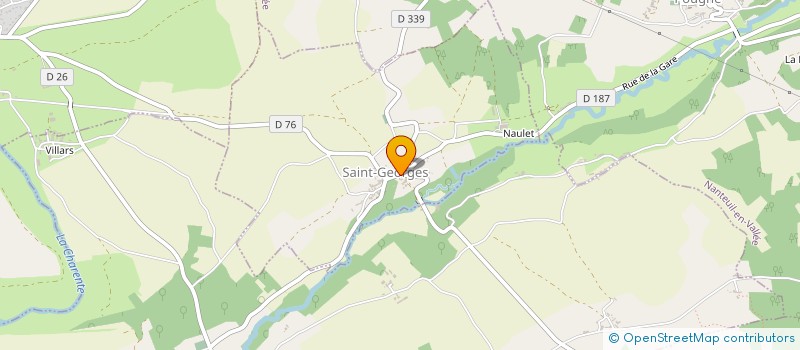 localisation de l'entreprise DES EAUX PENDANTES à SAINT-GEORGES