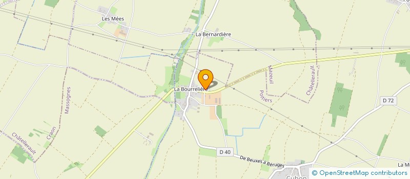 localisation de l'entreprise DES ECOLIERS  CUHON