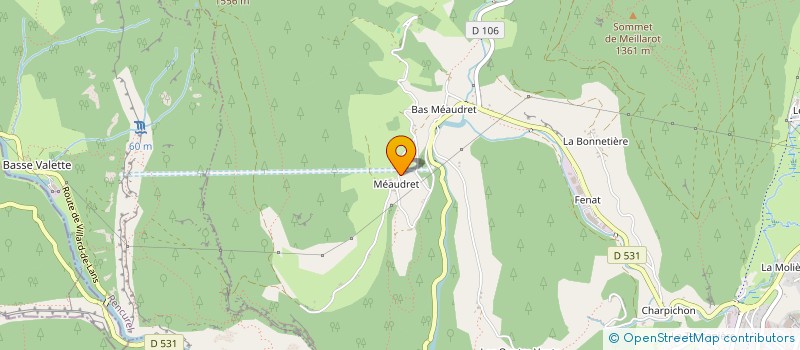 localisation de l'entreprise DES ECUREUILS à VILLARD-DE-LANS