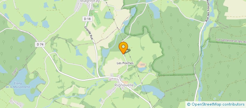 localisation de l'entreprise DES EDEN  RIGNOVELLE