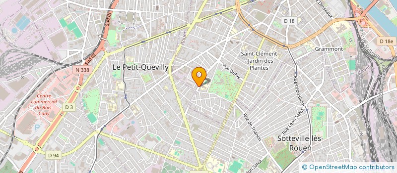 localisation de l'entreprise DES ELECTRICIEN SERVICE à ROUEN