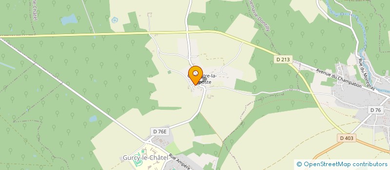 localisation de l'entreprise DES ELOYS  GURCY-LE-CHATEL