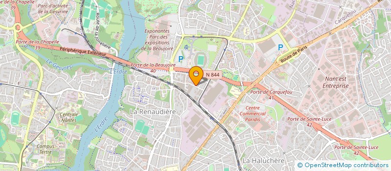 localisation de l'entreprise DES EMPEREURS  NANTES