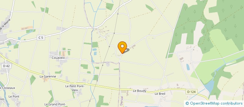 localisation de l'entreprise DES ENCLOS à DERVAL