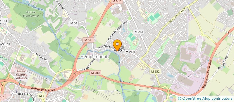 localisation de l'entreprise DES ENFANTS ET DES AILES  HEM