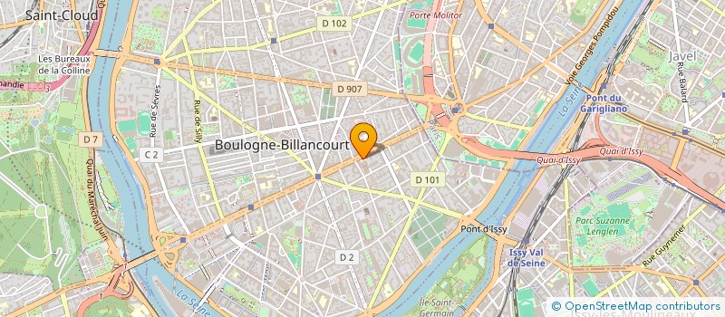 localisation de l'entreprise DES ENSEIGNANTS EN PSYCHOLOGIE A L UNIVERSITE à BOULOGNE-BILLANCOURT
