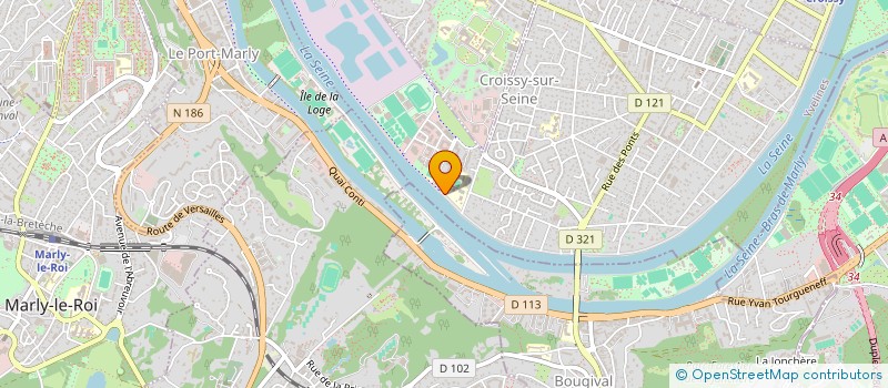 localisation de l'entreprise DES ENTREPRISES A DEHE à CROISSY-SUR-SEINE