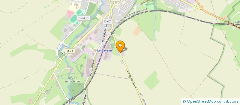 localisation de l'entreprise DES ENTREPRISES ET DES HOMMES à NEUVILLY