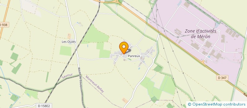 localisation de l'entreprise DES EPINETTES  MONTREUIL-BELLAY