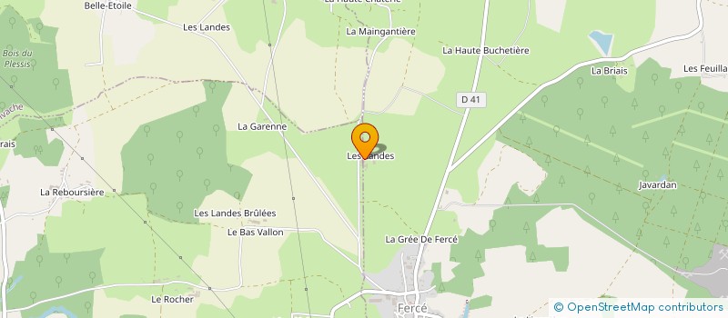 localisation de l'entreprise DES EPINIERS à FERCE