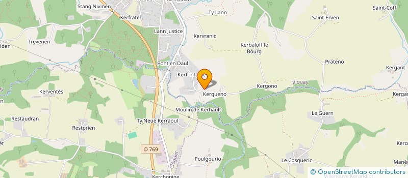 localisation de l'entreprise DES ERABLES  INGUINIEL