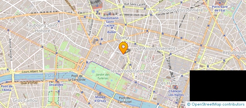 localisation de l'entreprise DES ERRANCES  PARIS