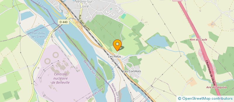 localisation de l'entreprise DES ESSARTS à NEUVY SUR LOIRE