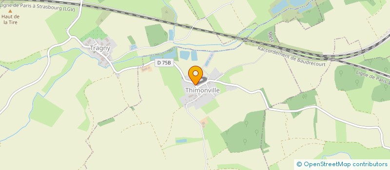 localisation de l'entreprise DES ETANGS KB  THIMONVILLE