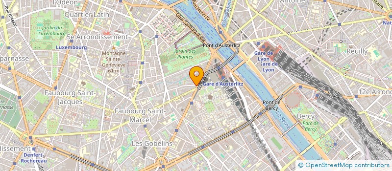 localisation de l'entreprise DES ETOILES  PARIS