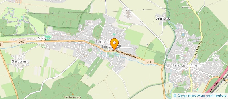 localisation de l'entreprise DES ETOILES  FORGES-LES-BAINS