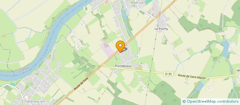 localisation de l'entreprise DES ETOILES POUR NOA  ALLERIOT