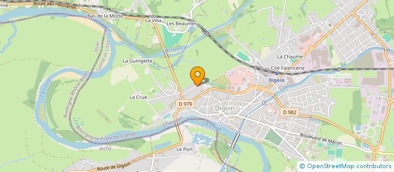 localisation de l'entreprise DES ETOILES POUR YANIS à DIGOIN