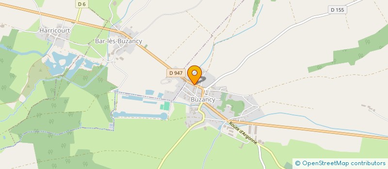 localisation de l'entreprise DES ETRES EN EVEIL  BUZANCY