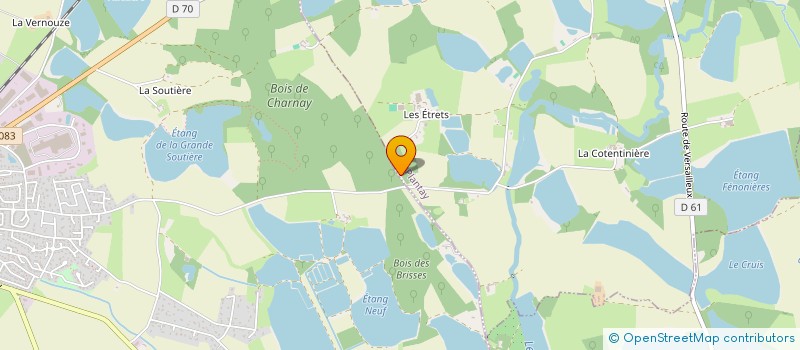 localisation de l'entreprise DES ETRETS à LE PLANTAY
