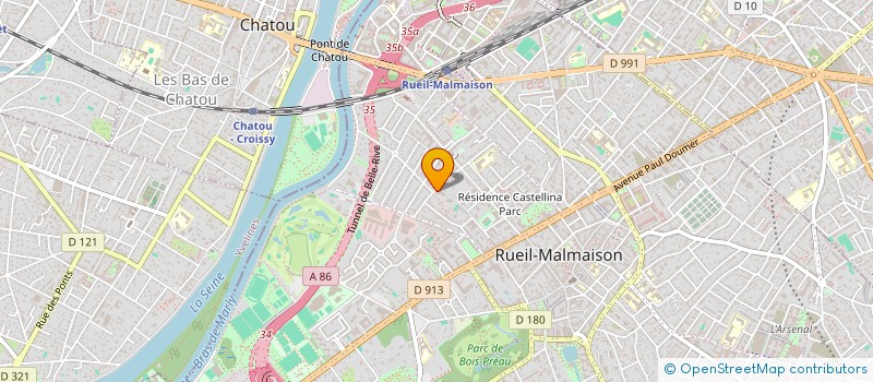 localisation de l'entreprise DES ETROITS à RUEIL MALMAISON