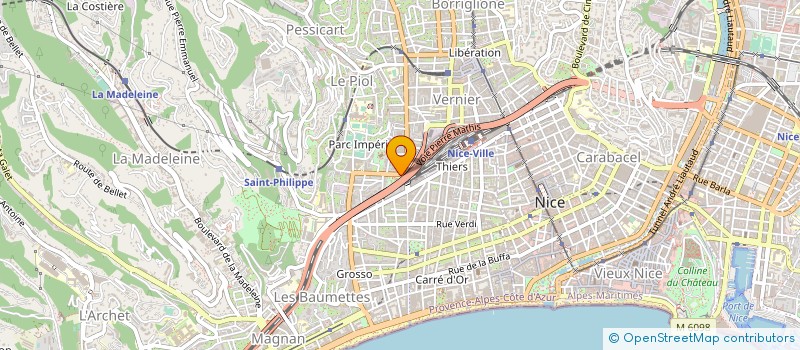 localisation de l'entreprise DES ETS DE ARAUJO à NICE